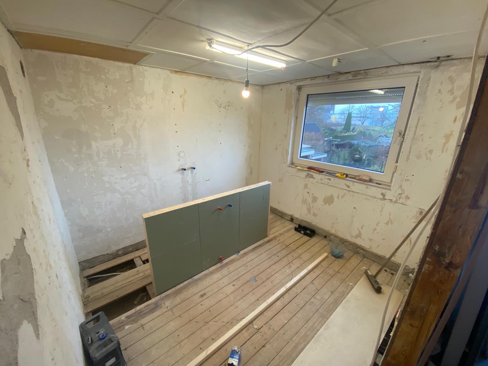 Badkamer renovatie